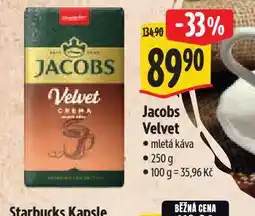 Albert Jacobs velvet mletá káva nabídka