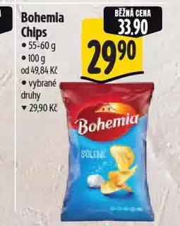 Albert Bohemia chips nabídka