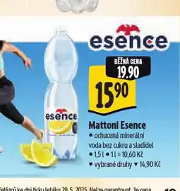 Albert Mattoni esence ochucená nabídka