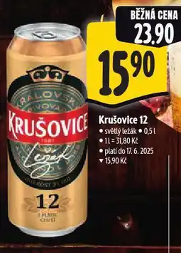 Albert Pivo krušovice 12 královský ležák nabídka