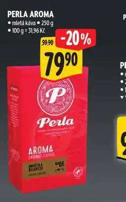 Albert Perla aroma mletá káva nabídka