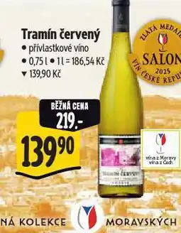 Albert Tramín červený nabídka