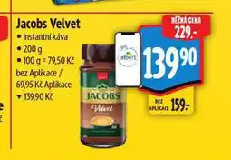 Albert Jacobs velvet instantní káva nabídka