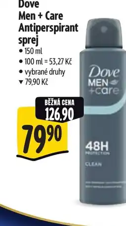 Albert Dove Men + Care Antiperspirant sprej nabídka