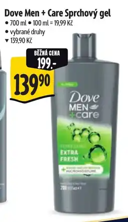 Albert Dove Men + Care Sprchový gel nabídka
