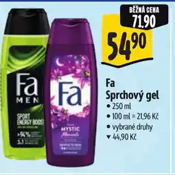 Albert Fa Sprchový gel nabídka
