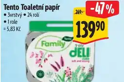 Albert Tento Toaletní papír nabídka