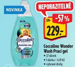 Albert Coccolino Wonder Wash Prací gel nabídka