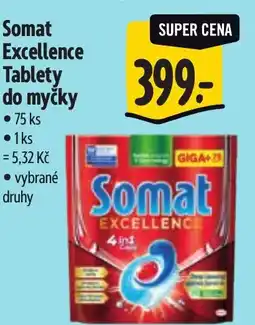 Albert Somat Excellence Tablety do myčky nabídka