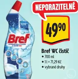 Albert Bref WC čistič nabídka