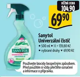 Albert Sanytol Univerzální čistič nabídka