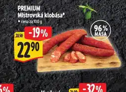 Albert Mistrovská klobása nabídka