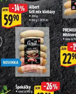 Albert Gril mix klobásy nabídka