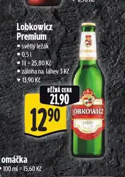 Albert Pivo lobkowicz premium nabídka