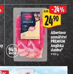Albert Anglická slanina nabídka