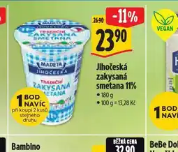 Albert Jihočeská zakysaná smetana 11% nabídka