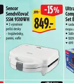 Albert Sencor sedvičovač nabídka