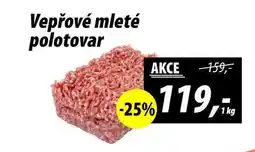 ZEMAN Vepřové mleté polotovar, 1kg nabídka