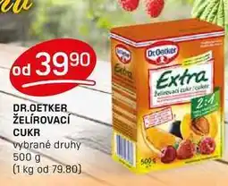 Flop DR.OETKER ŽELÍROVACÍ CUKR vybrané druhy 500 g nabídka