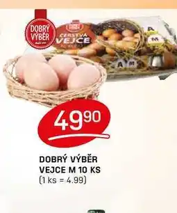 Flop DOBRÝ VÝBĚR VEJCE M 10 KS nabídka