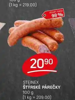 Flop ŠTÝRSKÉ PÁREČKY 100 g nabídka