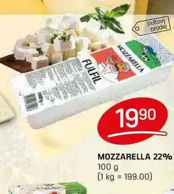 Flop MOZZARELLA 22% 100 g nabídka
