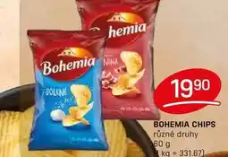 Flop BOHEMIA CHIPS různé druhy 60 g nabídka