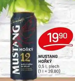 Flop MUSTANG HOŘKÝ 0,51, plech nabídka