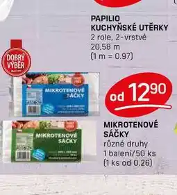 Flop MIKROTENOVÉ SÁČKY různé druhy 1 balení/50 ks nabídka