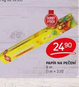 Flop PAPÍR NA PEČENÍ 8 m nabídka