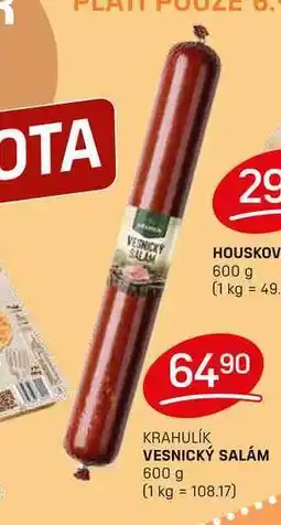 Flop VESNICKÝ SALÁM 600 g nabídka