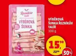Penny Market VÝBĚROVÁ ŠUNKA ŘEZNÍKŮV TALÍŘ, 100 g nabídka