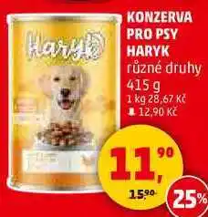 Penny Market KONZERVA PRO PSY HARYK různé druhy, 415 g nabídka