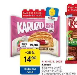 Tesco Karuzo, 82 g nabídka