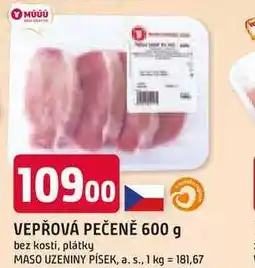 Trefa VEPŘOVÁ PEČENĚ 600 g bez kosti, plátky nabídka