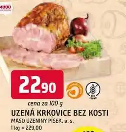 Trefa UZENÁ KRKOVICE BEZ KOSTI 100g nabídka