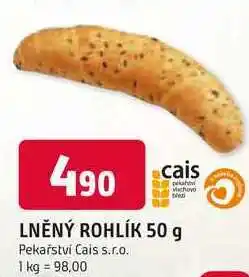 Trefa LNĚNÝ ROHLÍK 50 g nabídka