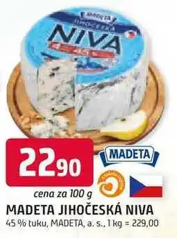 Trefa MADETA JIHOČESKÁ NIVA 45% tuku, 100 g nabídka