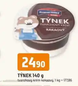 Trefa TÝNEK 140 g tvarohový krém kakaový nabídka