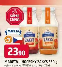 Trefa MADETA JIHOČESKÝ ZÁKYS 330 g nabídka