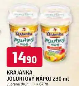 Trefa KRAJANKA JOGURTOVÝ NÁPOJ 230 ml nabídka