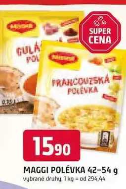 Trefa MAGGI POLÉVKA 42-54 g nabídka