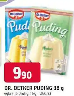 Trefa DR. OETKER PUDING 38 g nabídka
