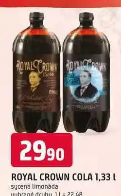 Trefa ROYAL CROWN COLA 1,33 l nabídka
