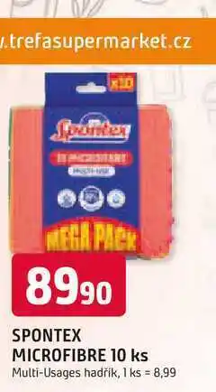 Trefa SPONTEX MICROFIBRE 10 ks nabídka