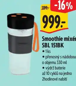 Smoothie mixér SBL 151BK