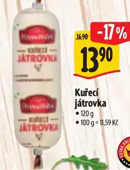 Albert Kuřecí játrovka nabídka