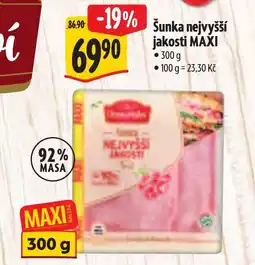 Albert Šunka nejvyšší jakosti MAXI nabídka
