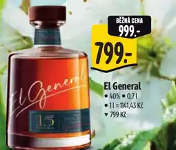 Albert El General nabídka