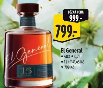 Albert El General nabídka
